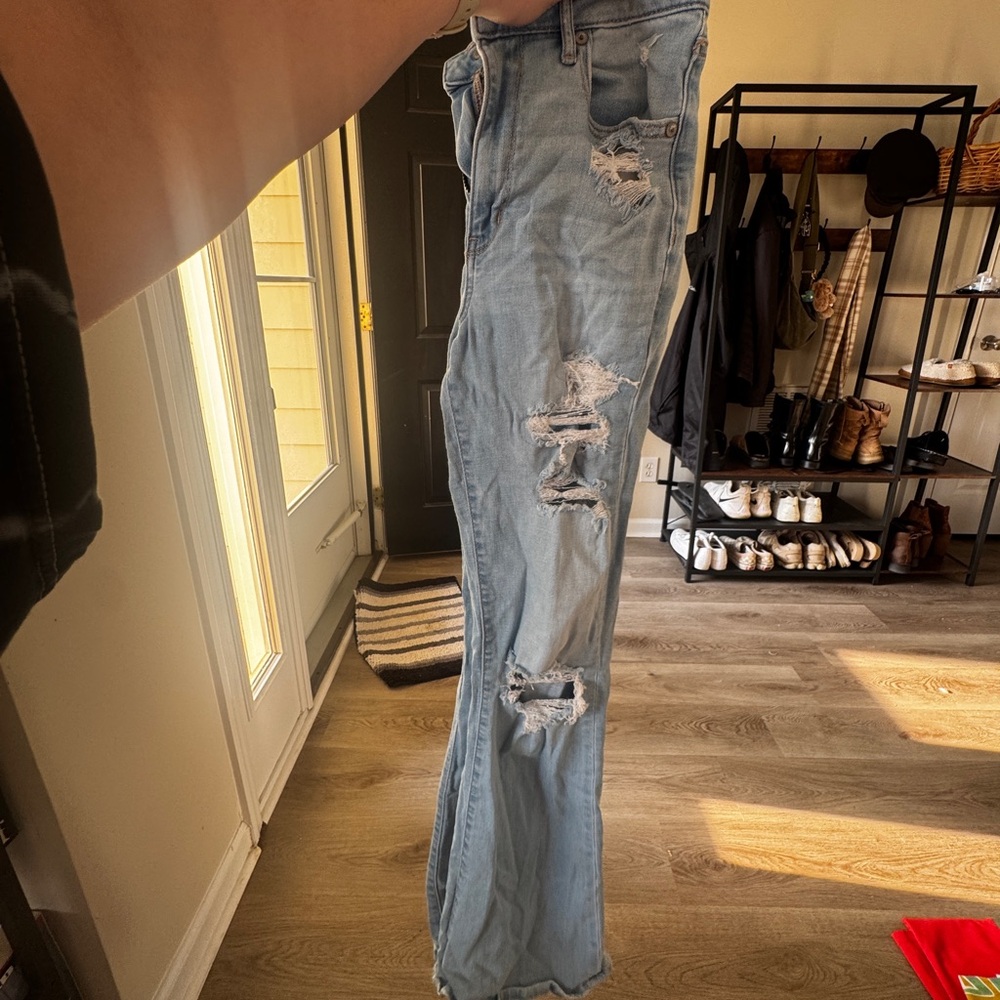 American Eagle Outfitters Light Blue Denim Jeans